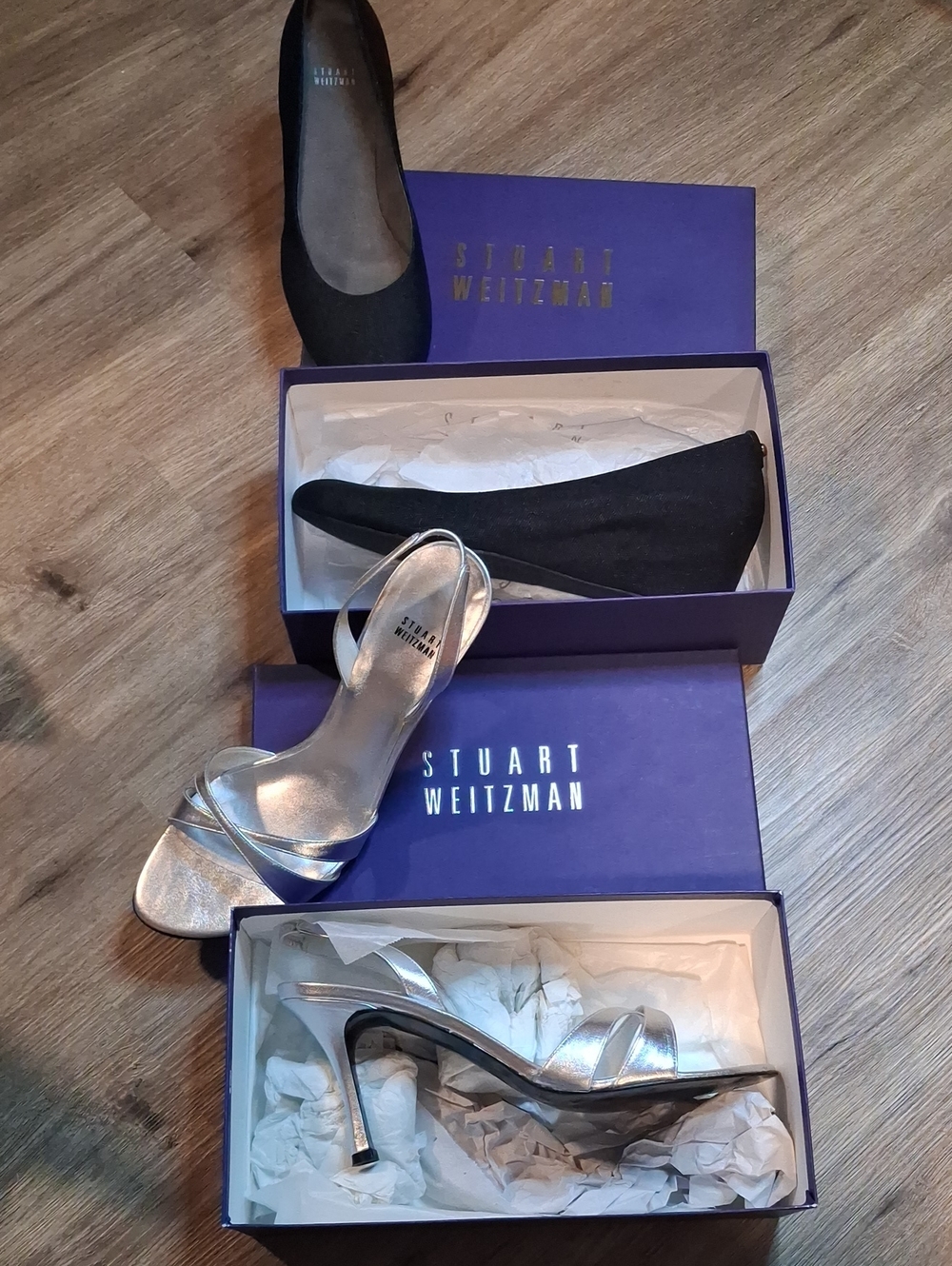 2 Pairs Stuart Weitzman shoes